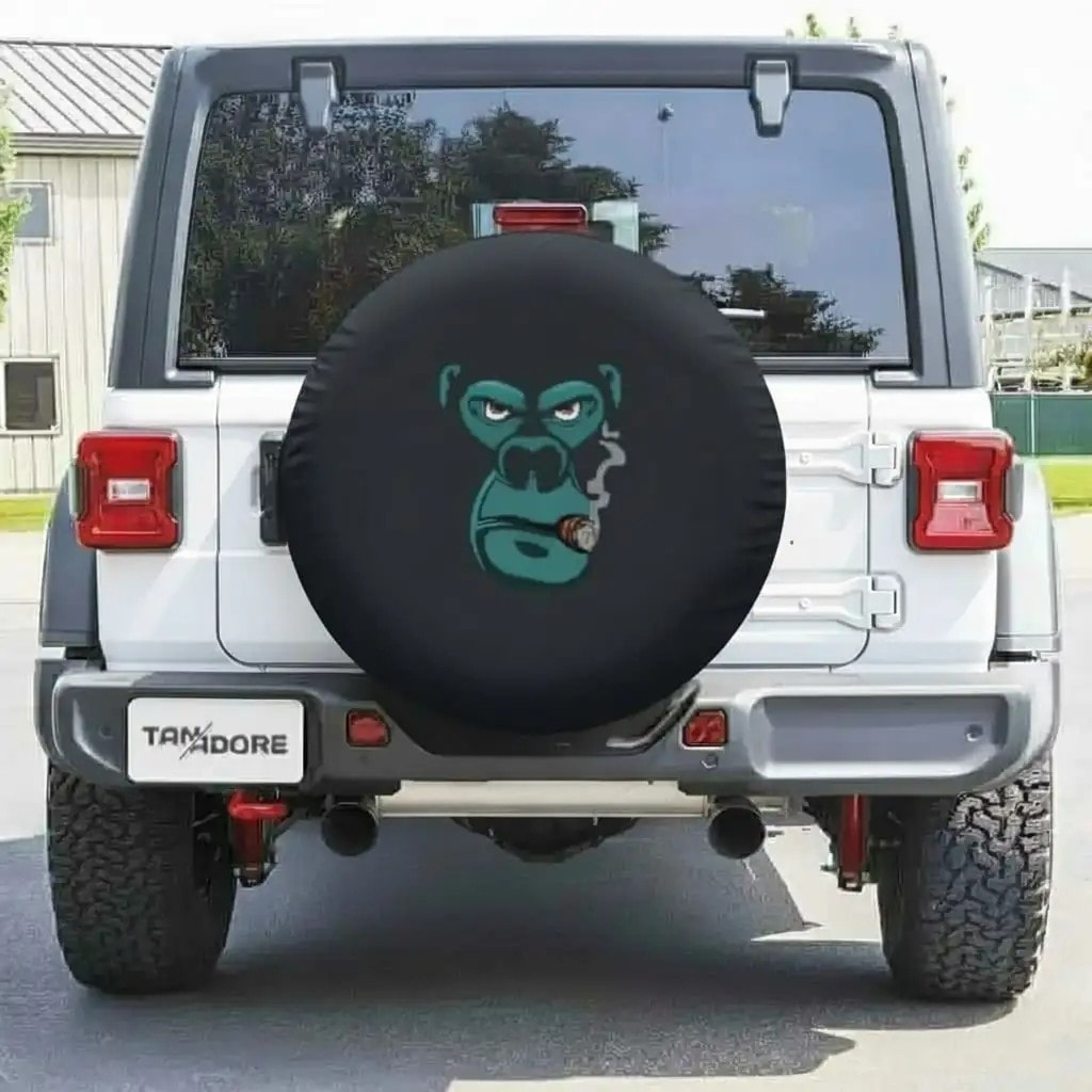 Monkey Designed Spare Wheel Tire Cover
